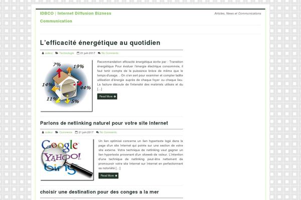 Landline theme site design template sample
