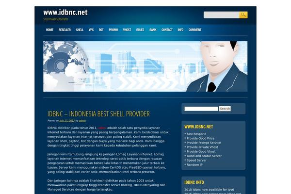 Online Marketer theme site design template sample