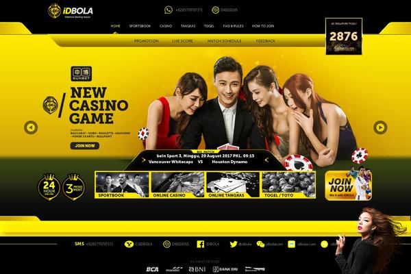 idbola.com site used Idb2015
