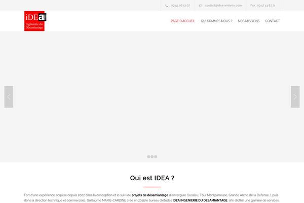 Renovate theme site design template sample