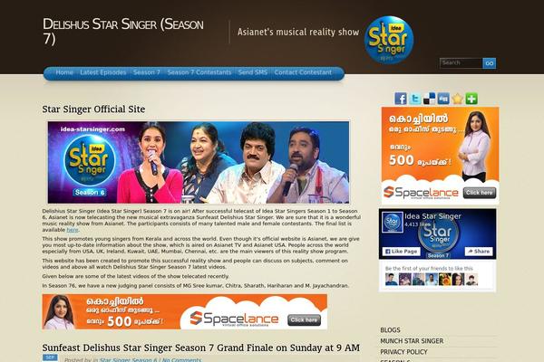 Arclite theme site design template sample