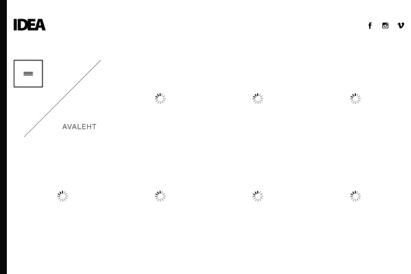 Idea theme site design template sample