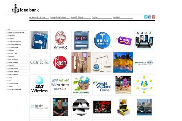 Site using Social Media Widget plugin