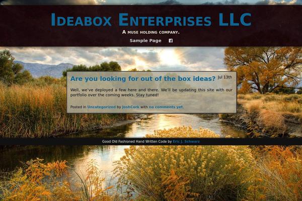 Adventure theme site design template sample