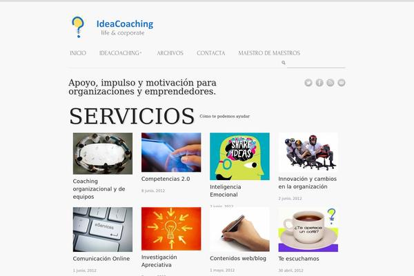 Briefed theme site design template sample