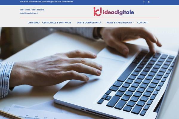 Site using Divi-mega-menu plugin