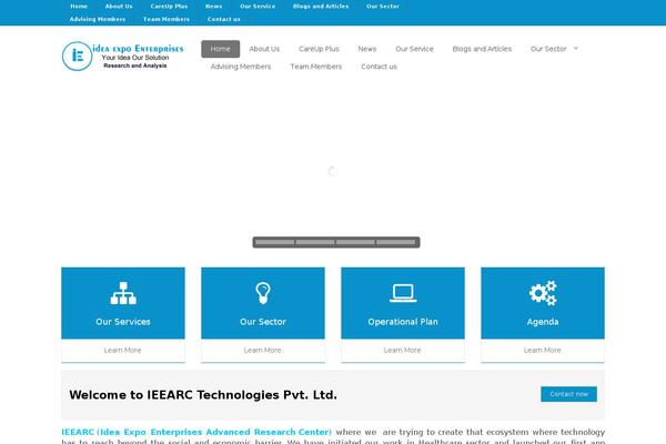 Alcatron theme site design template sample