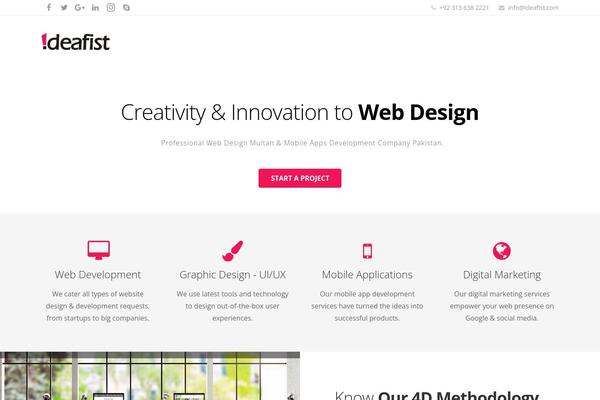 Site using SiteOrigin Widgets by CodeLights plugin