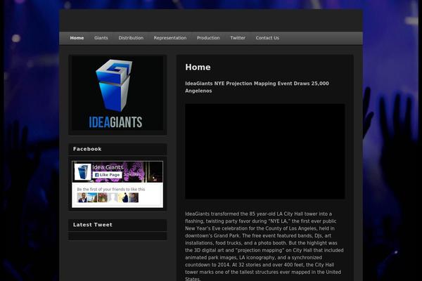 Catch Box theme site design template sample