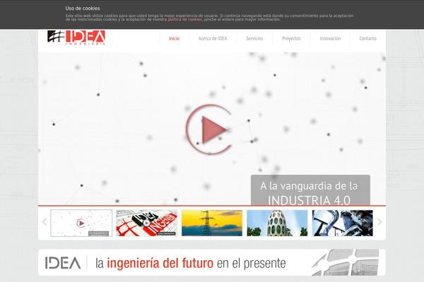 ideaingenieria.es site used Theme1887