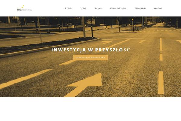 Milo theme site design template sample