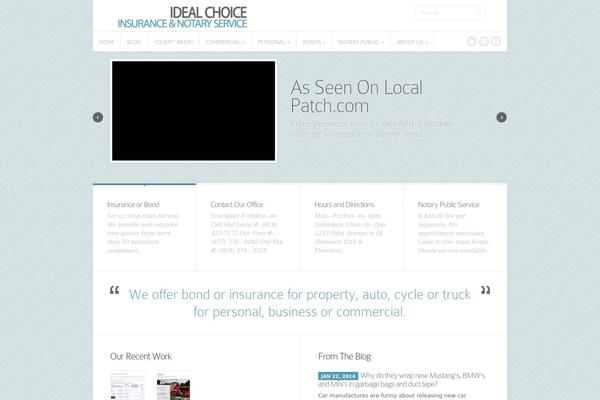 Trim theme site design template sample