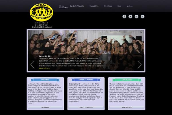 idealdjs.com site used Stylico