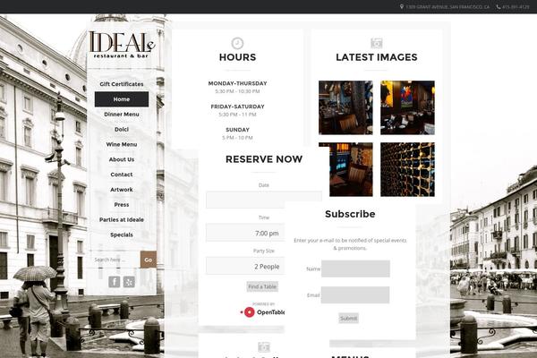 LemonChili theme site design template sample