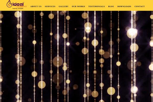 Site using ParticleJs-WP-Plugin-master plugin