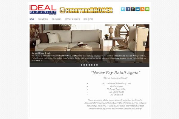 idealfurniture.info site used Bizpark