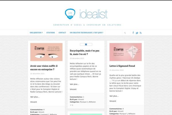 Hoarder theme site design template sample