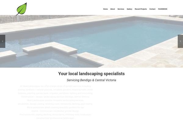 BuildWall theme site design template sample