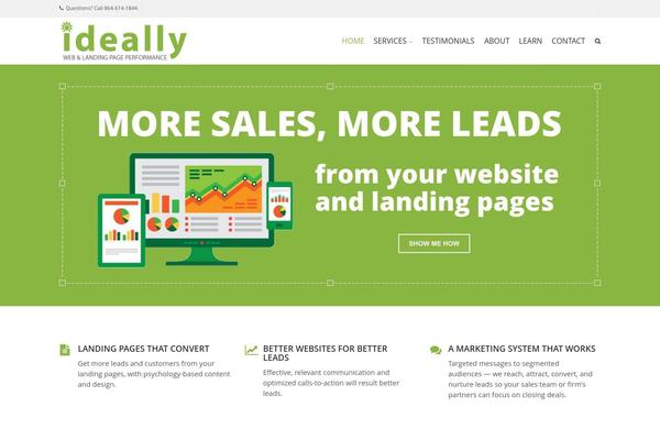 Site using WordPress Button Creator plugin