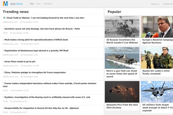 Micron theme websites examples