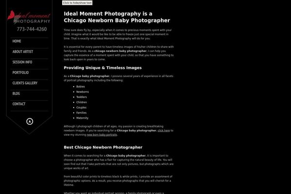 King Size theme site design template sample