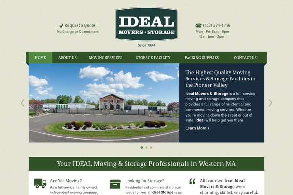 idealmovers.com site used Ideal