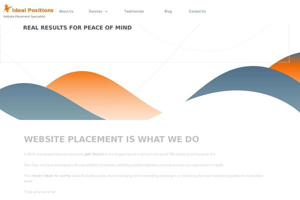 Denver theme site design template sample