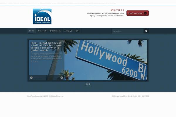 Empire theme site design template sample