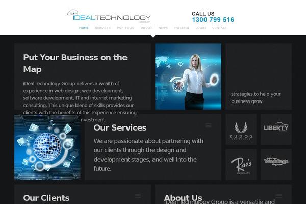 ar theme site design template sample
