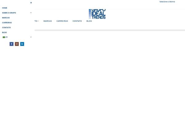 Site using Elementor plugin