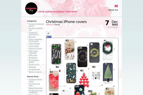 ideamoda.com site used Theme999