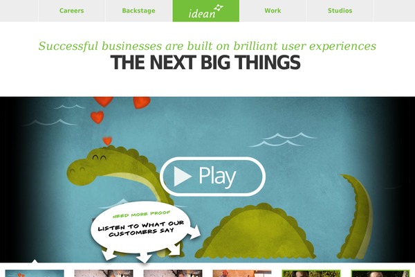 idean.com site used Capgemini-komposite