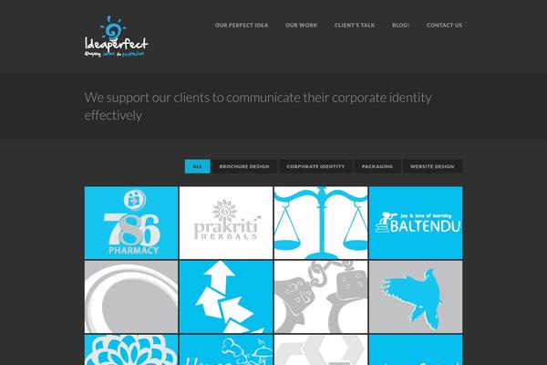 Longwave theme site design template sample