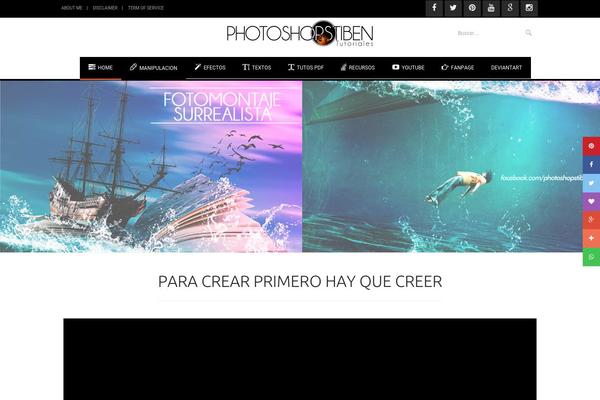 Florida theme site design template sample