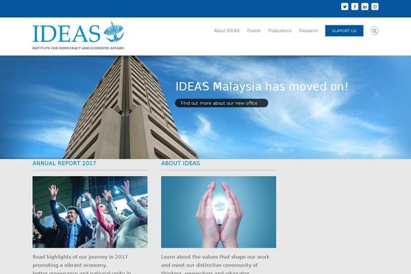 Spotlight theme site design template sample