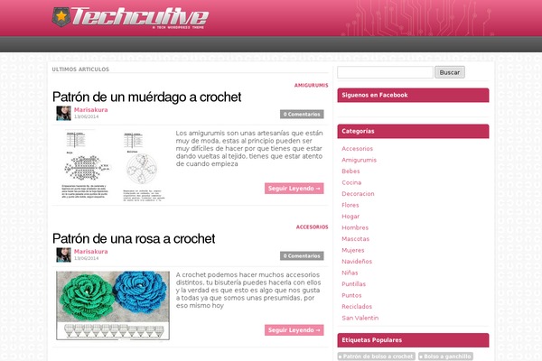 ideascrochet.com site used Techcutive