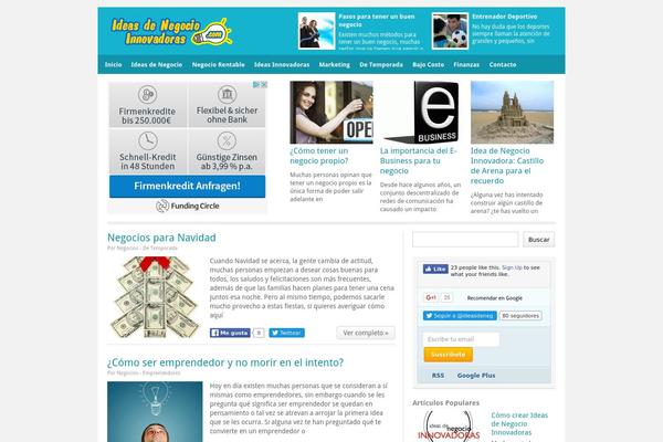 Executive theme site design template sample