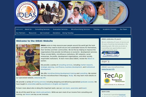 Suffusion theme site design template sample