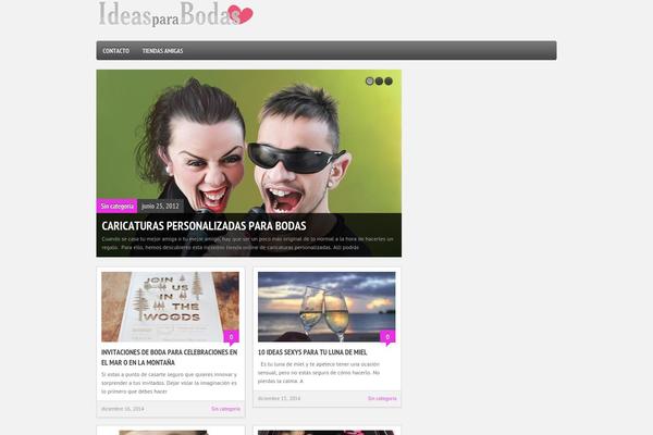 Boulevard theme site design template sample