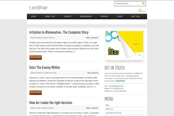 Rs theme site design template sample