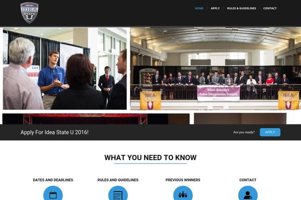 Modality theme site design template sample