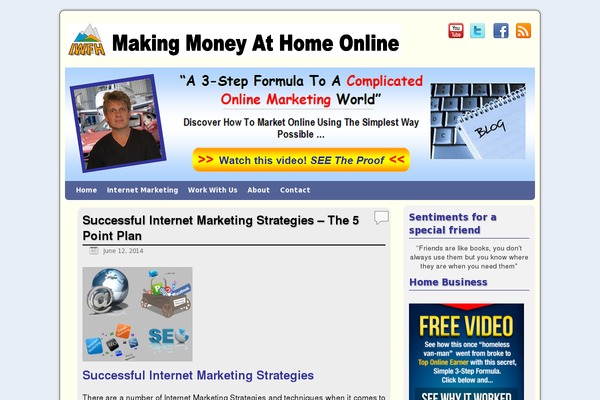 Weaver II pro theme site design template sample
