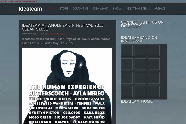Unsigned theme site design template sample