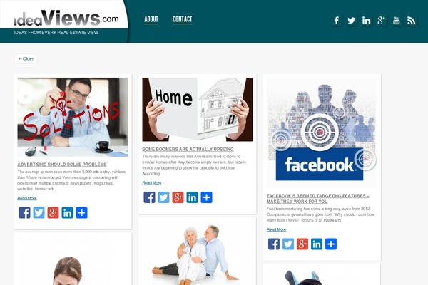 Shaken Grid Lite theme site design template sample