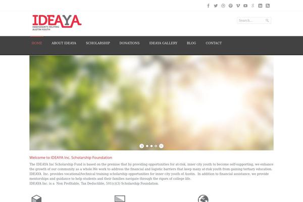 Mexin theme site design template sample