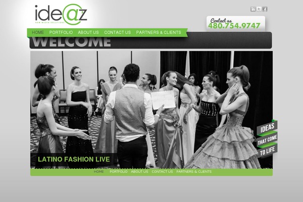 Responsive theme site design template sample