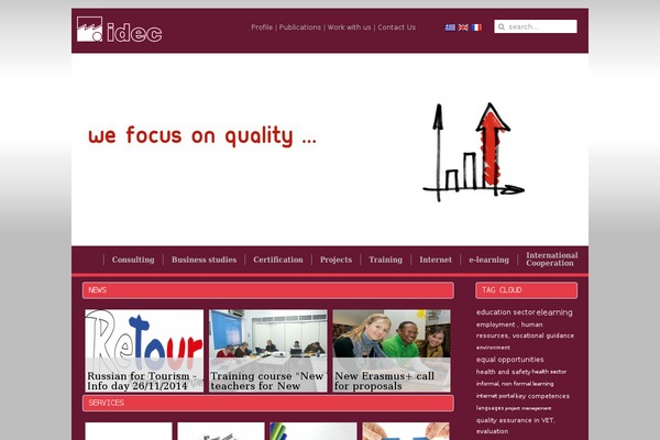 Site using Remove Uppercase Accents plugin