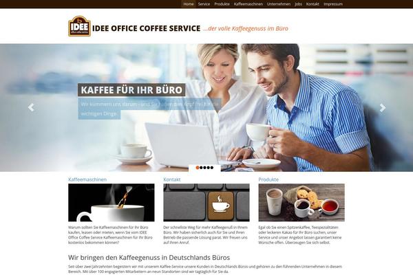 Baseline theme site design template sample