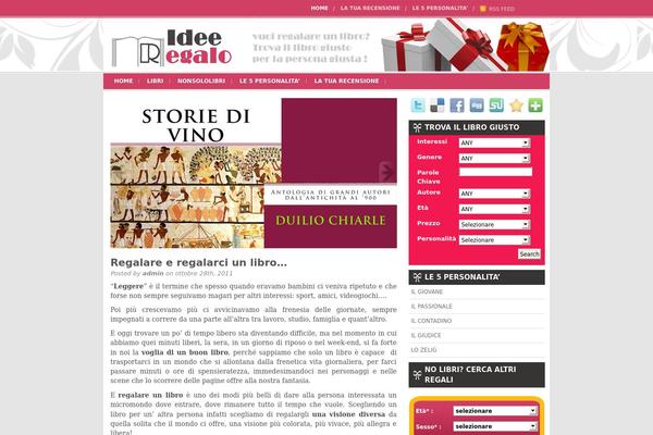 Igifts theme site design template sample
