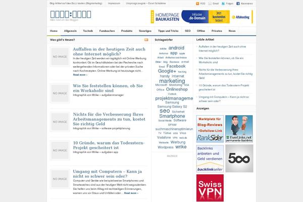 Site using WP Parallax Content Slider plugin
